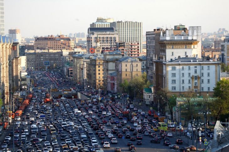 Trafikk i Moskva