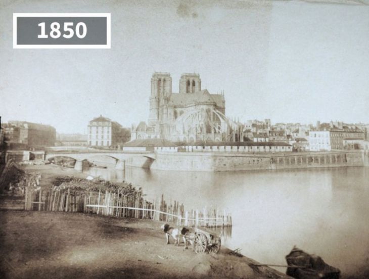 Notre Dame, Paris, 1850