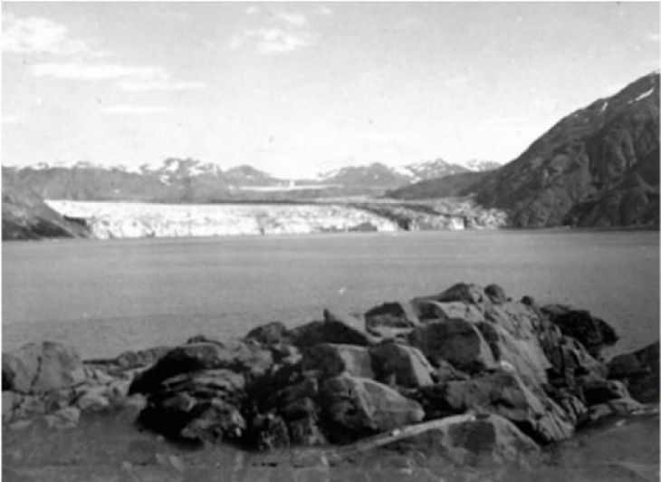 Carroll-glaciären, Alaska. Augusti 1906