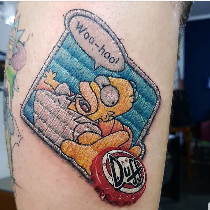 Tatuaż - Simpson