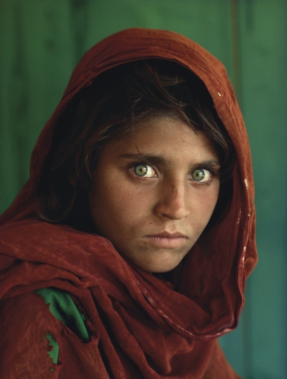 Sharbat Gula es la niña afgana