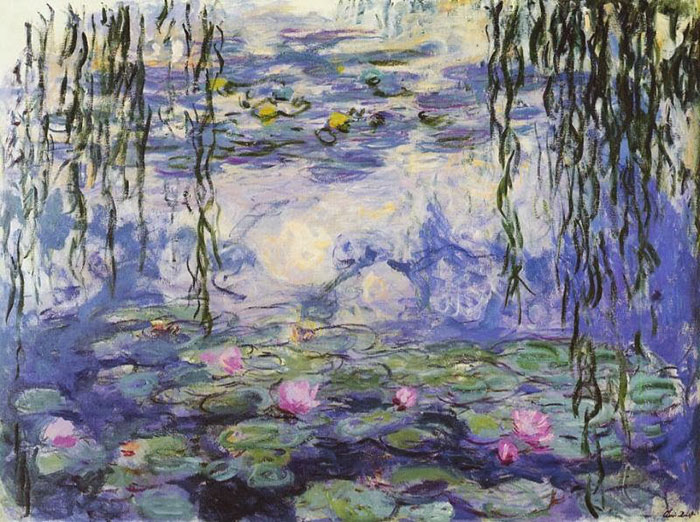 Naturaleza en las pinturas de Monet