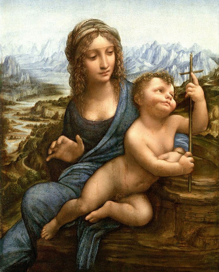Hermosa obra de Da Vinci
