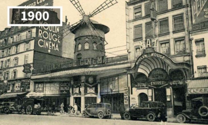 Moulin Rouge, París, Francia, 1900