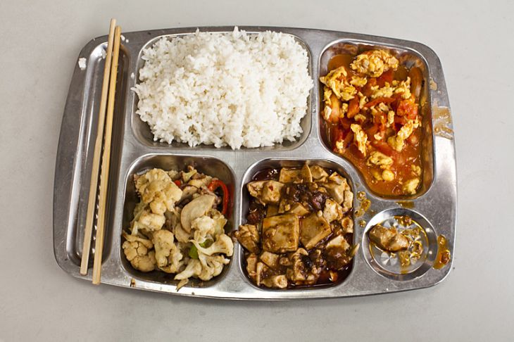 School lunch in China