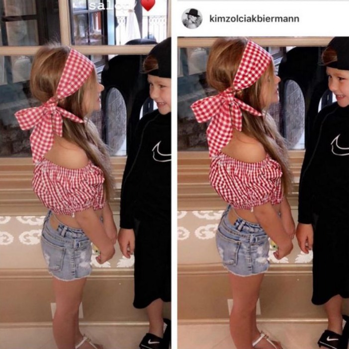 Instagram en reality - meisje en Photoshop