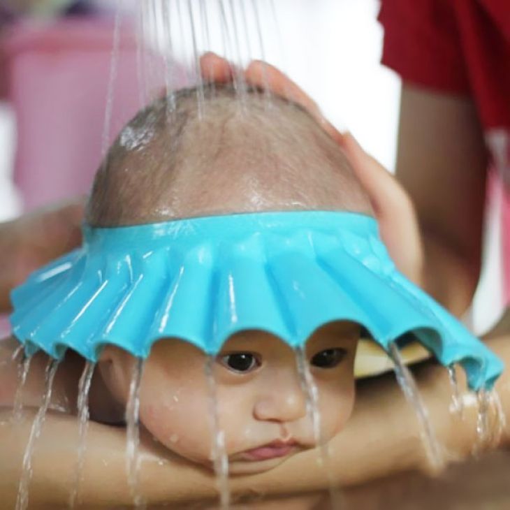 Shower cap for babies