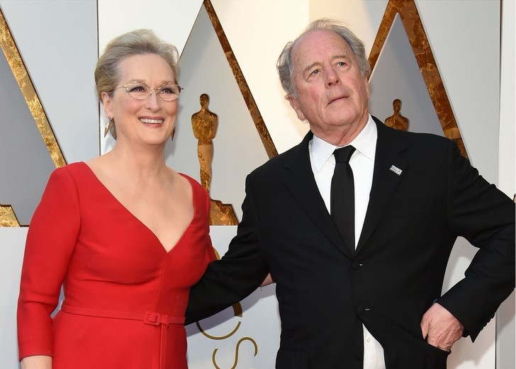 Meryl Streep com o marido