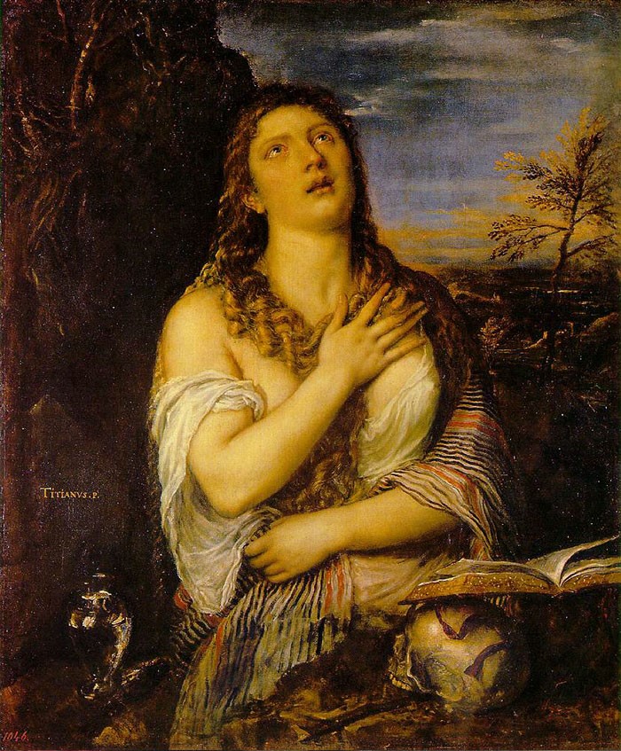Femeia din poza lui Titian