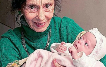 Wanita melahirkan anak pada usia 66. Bagaimana rupa gadis itu selepas 16 tahun?